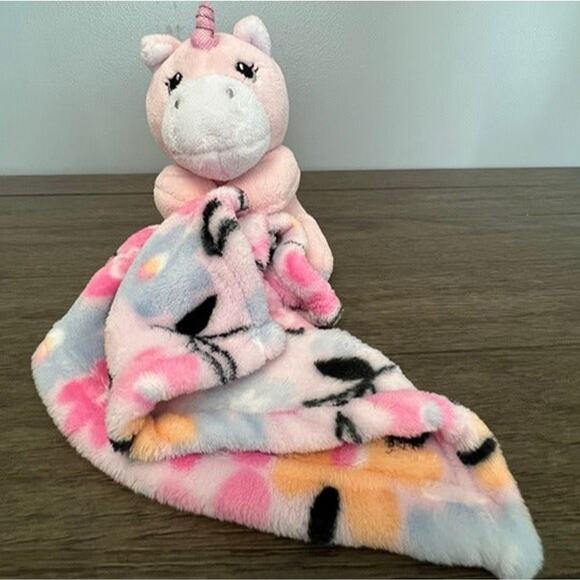 Little‎ Beginnings Unicorn Lovey Plush Security Blanket - Picture 1 of 5